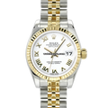 Rolex Datejust 179173 White Roman Jubilee