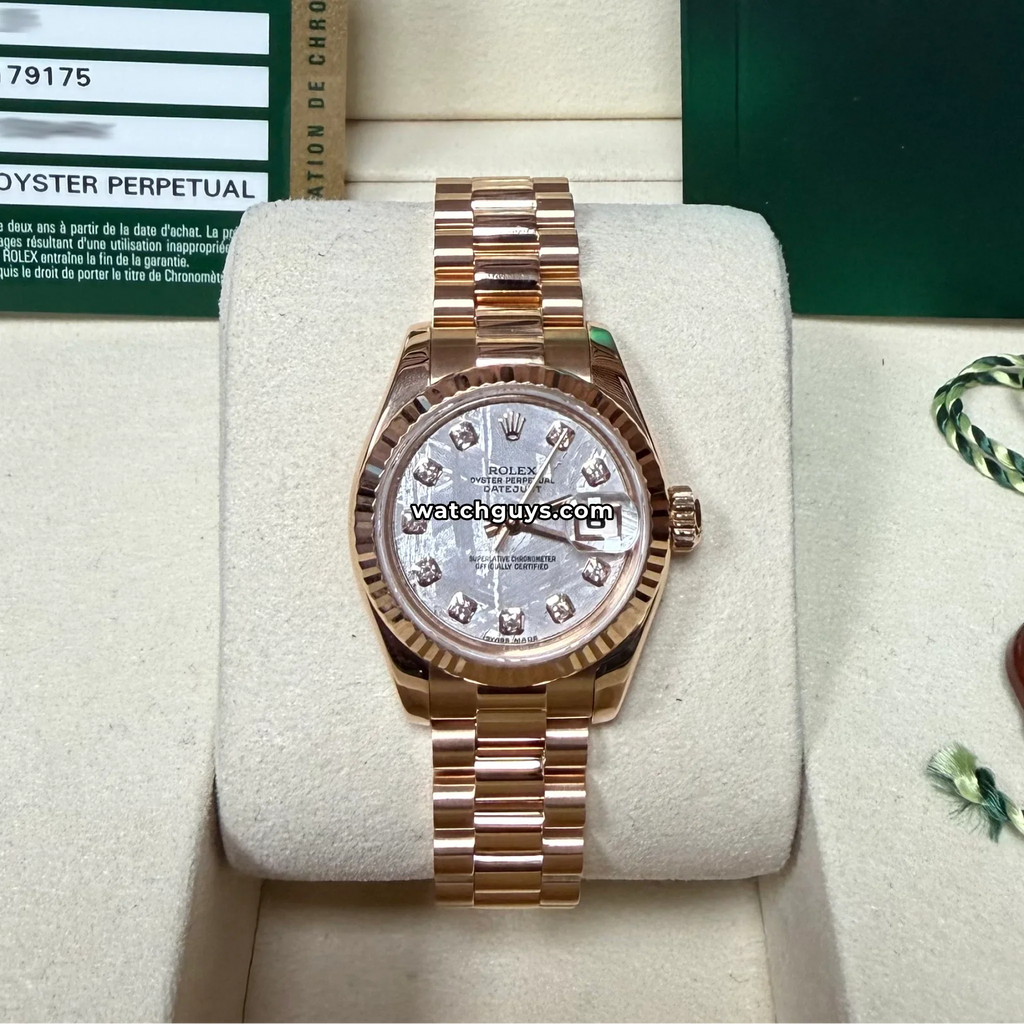 Rolex Datejust 179175 Meteorite Diamond