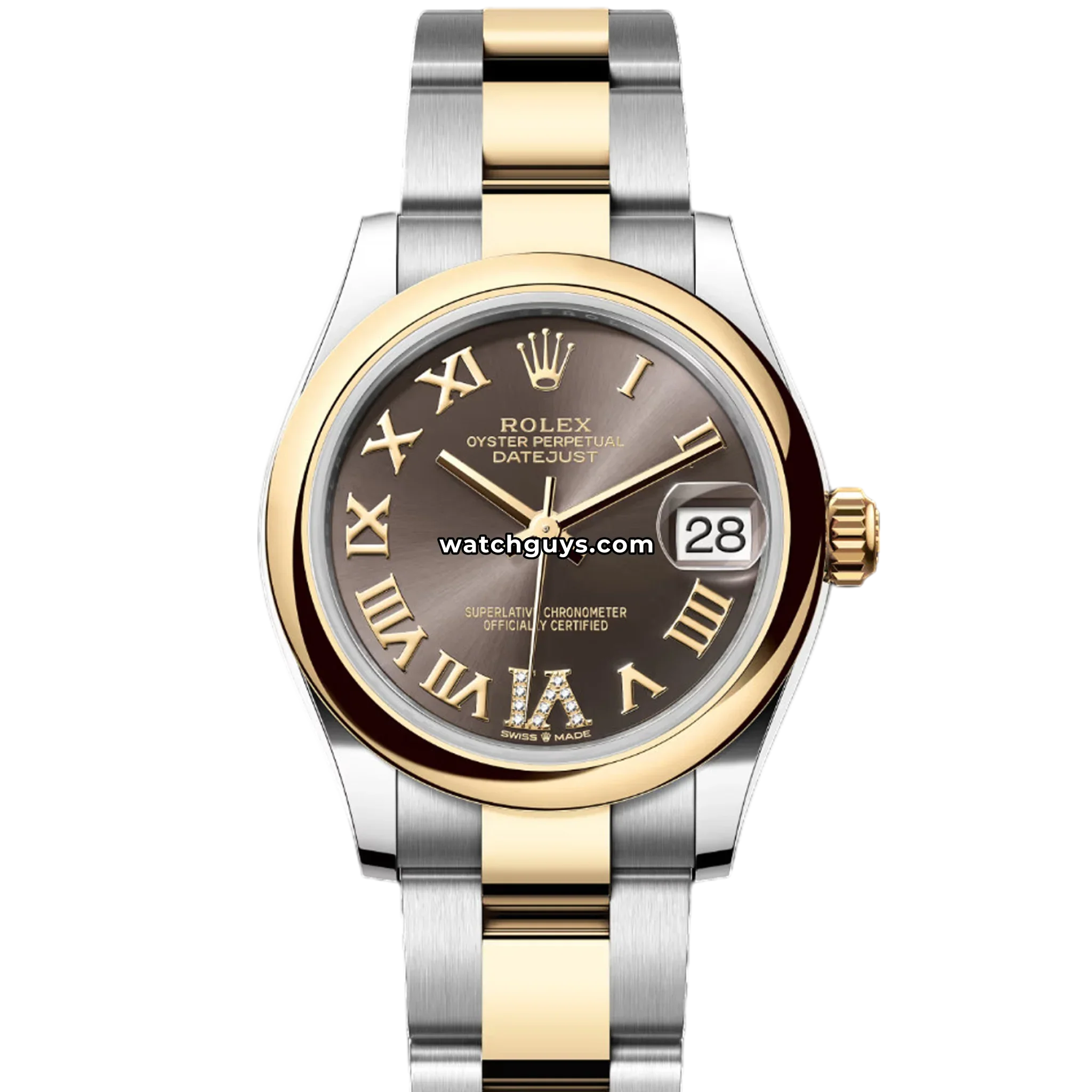 Rolex Datejust 278243 Gray Roman Oyster