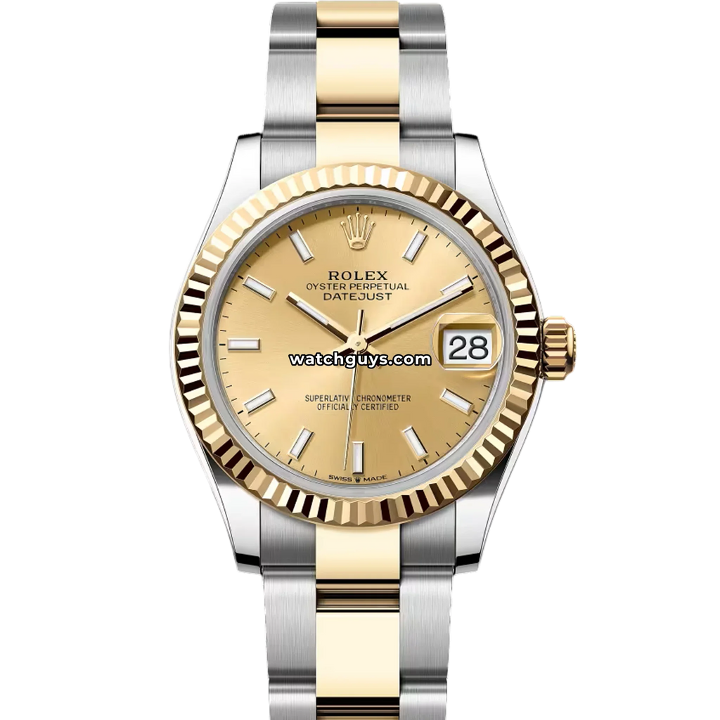 Rolex Datejust 278273 Champagne Index Oyster