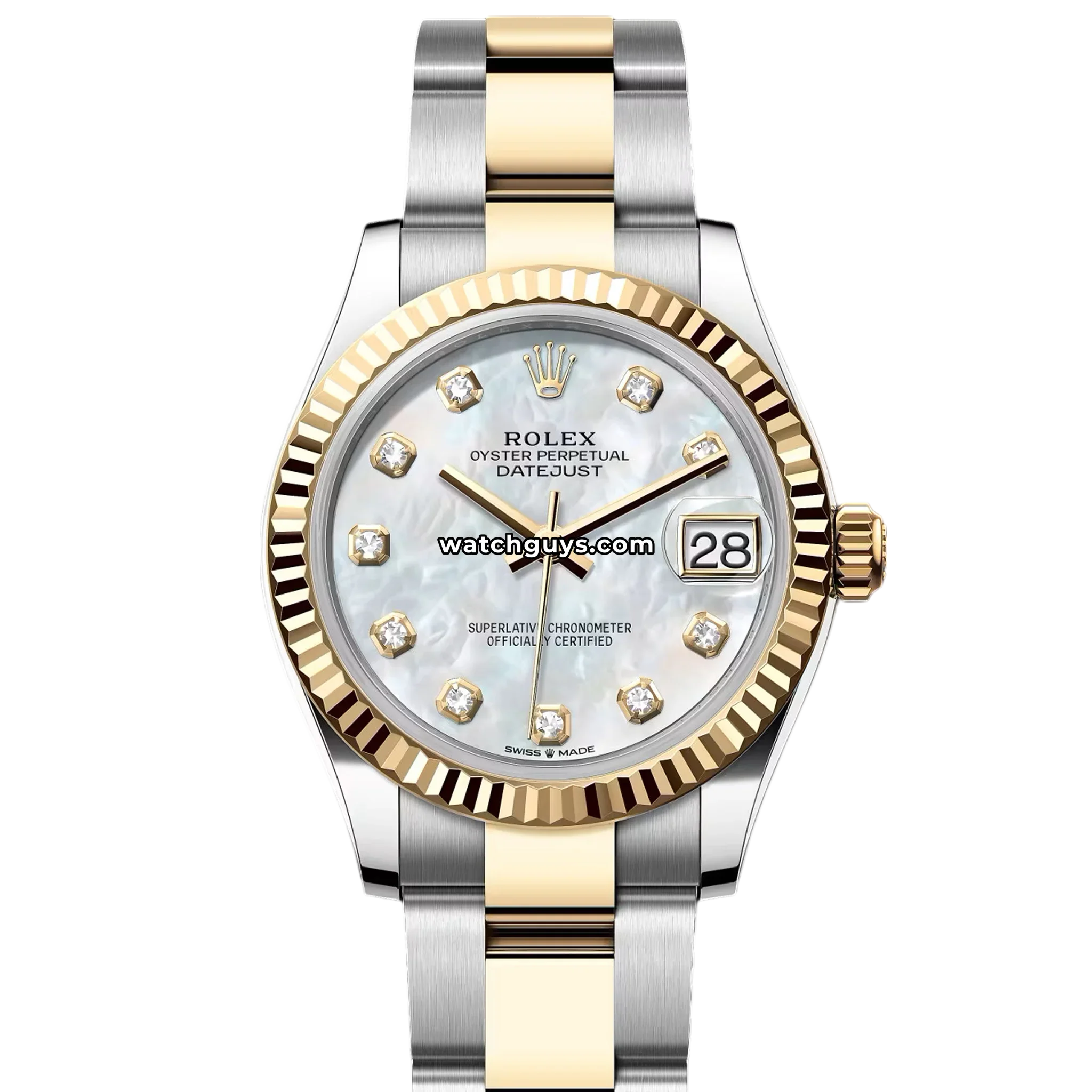 Rolex Datejust 278273 Mother of Pearl Diamond Oyster