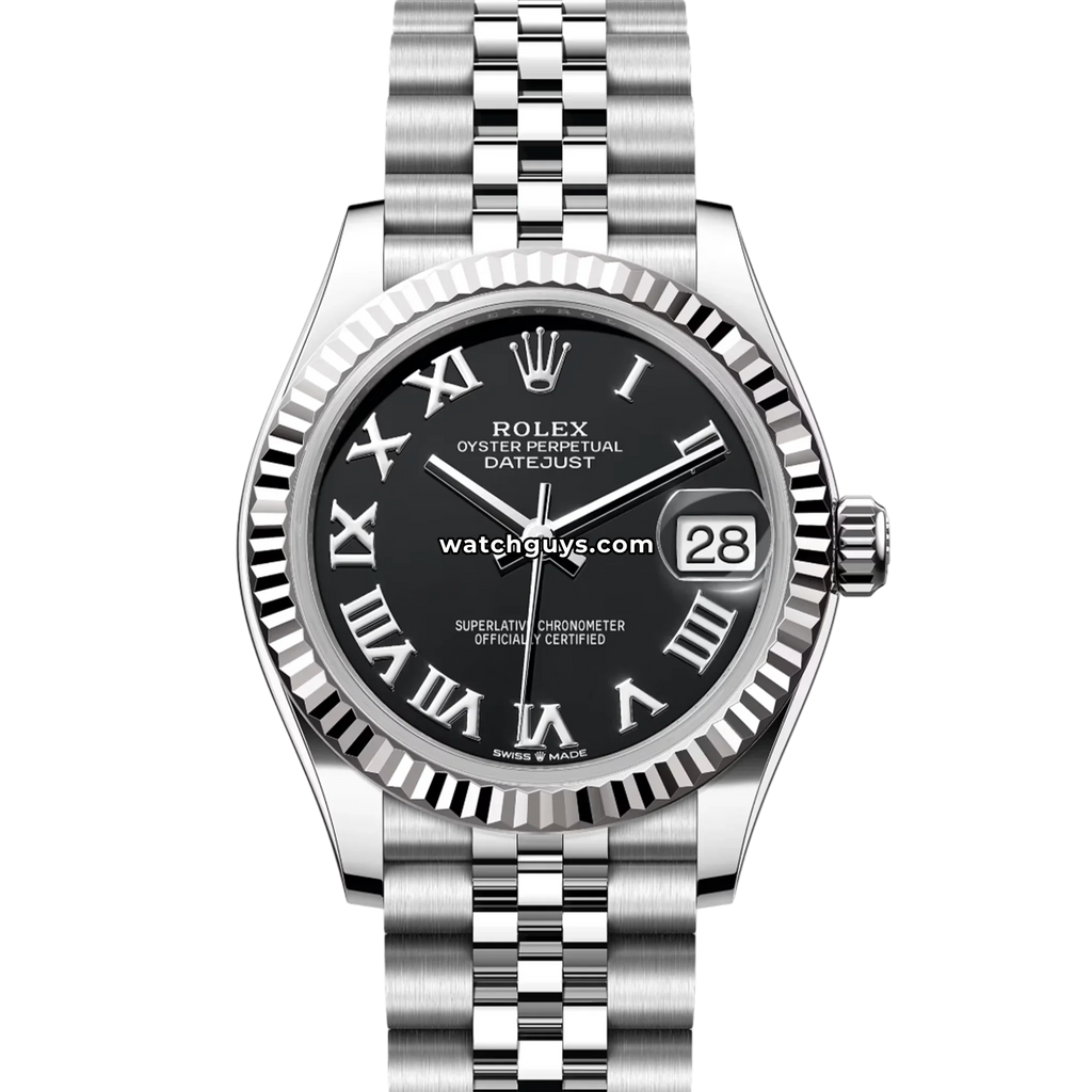 Rolex Datejust 278274 Black Roman Jubilee