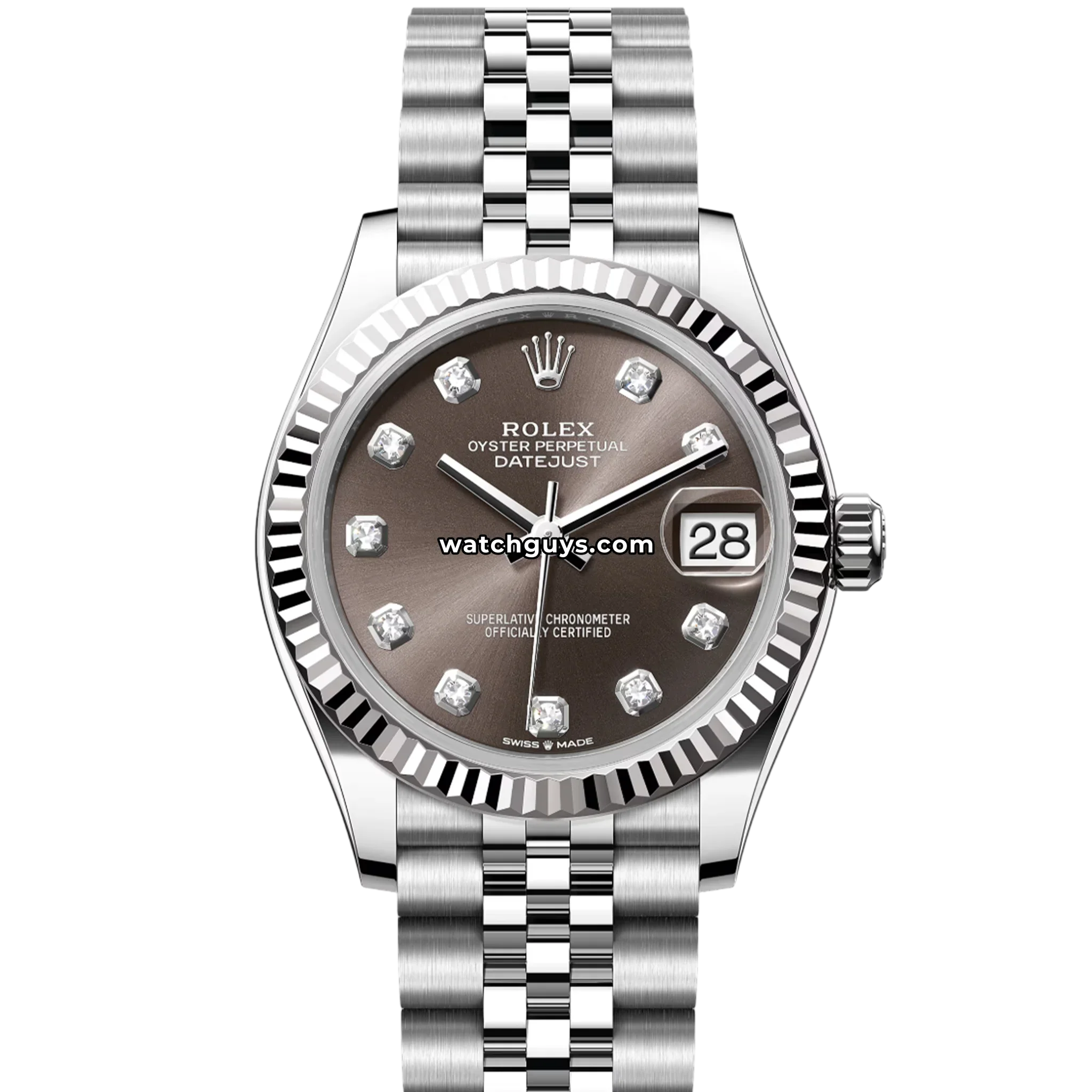 Rolex Datejust 278274 Dark Grey Diamond Jubilee