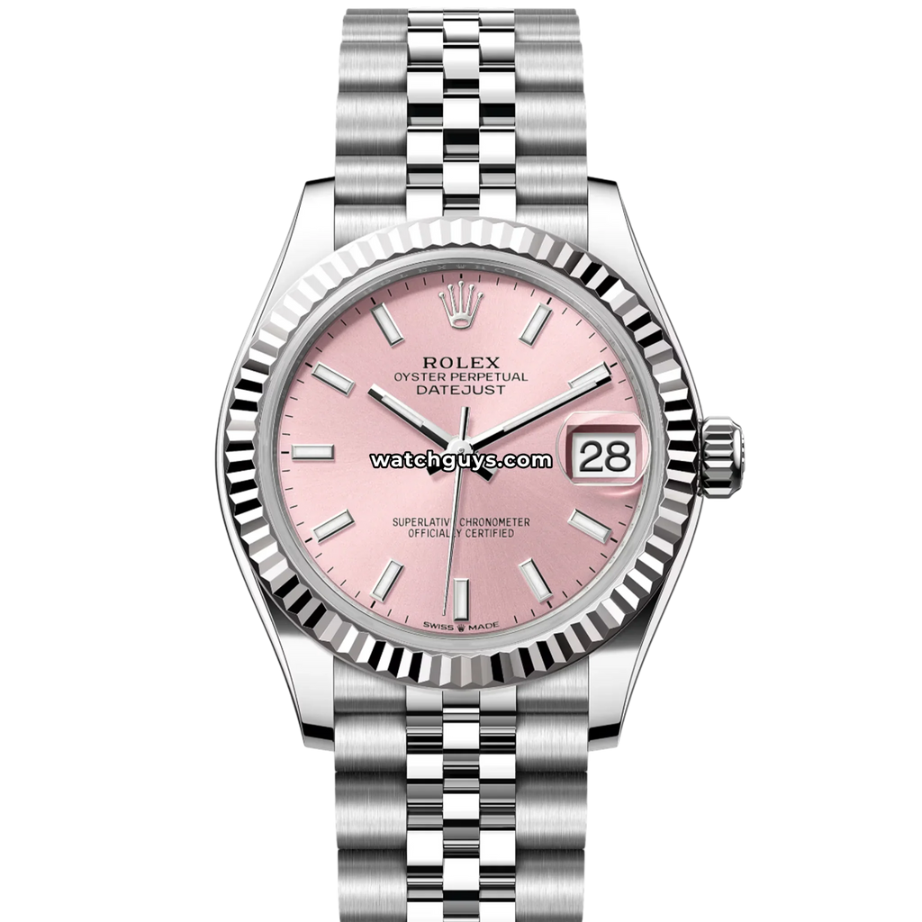 Rolex Datejust 278274 Pink Index Jubilee