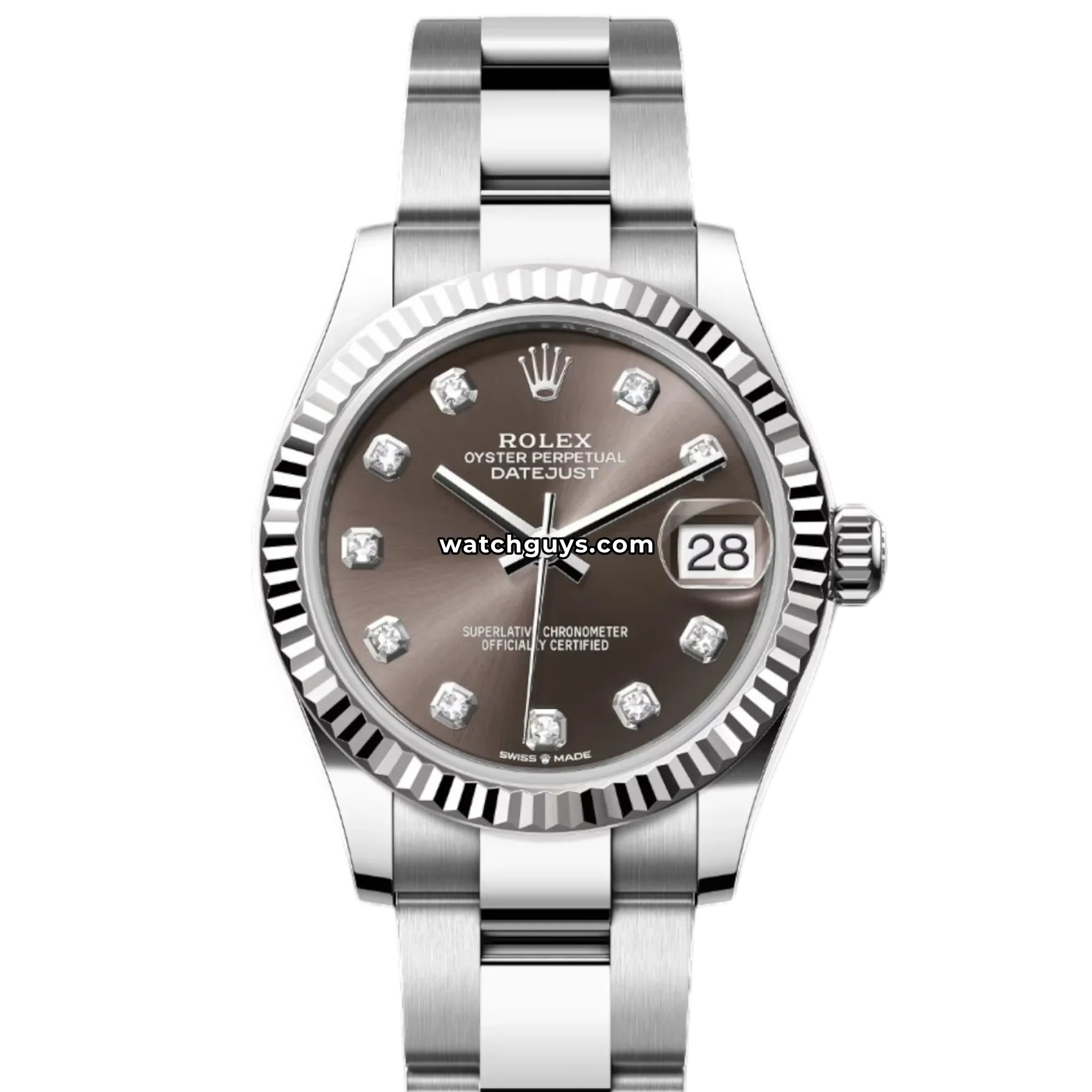 Rolex Datejust 278274 Dark Grey Diamond