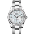 Rolex Datejust 278384RBR Mother of Pearl Diamond Oyster