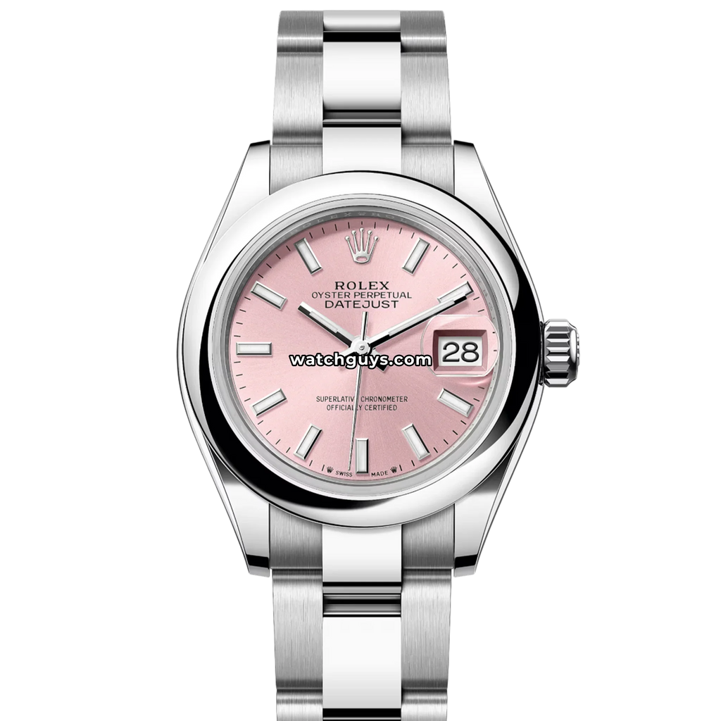 Rolex Datejust 279160 Pink Index Oyster