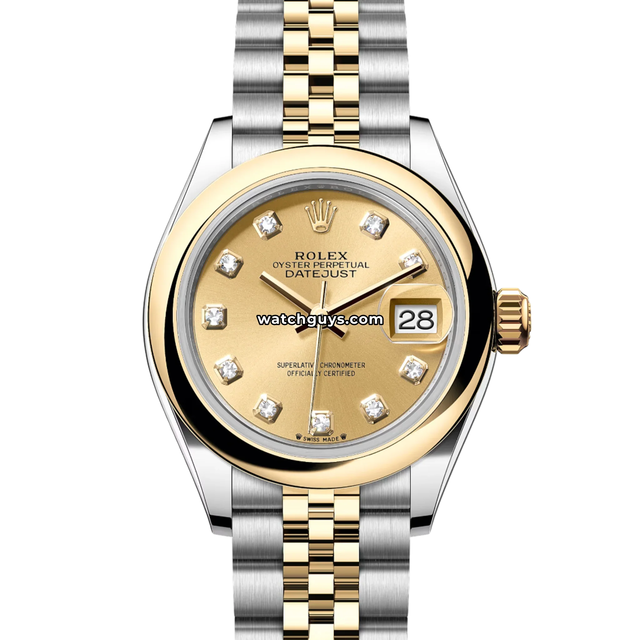 Rolex Datejust 279163 Champagne Diamond Jubilee