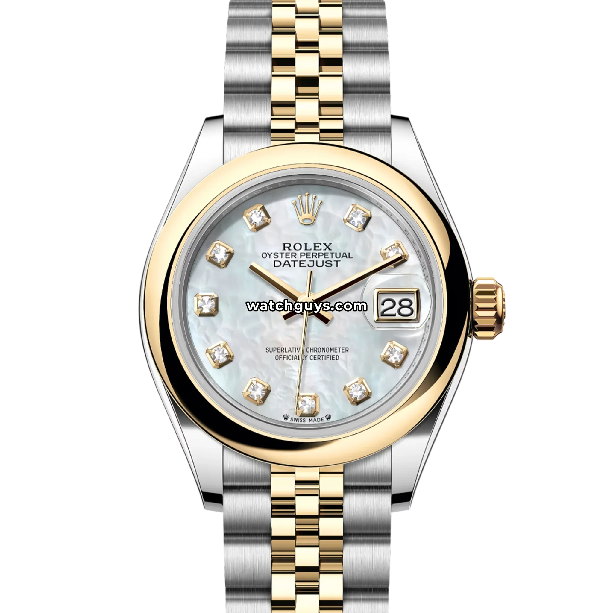 Rolex Datejust 279163 Mother of Pearl Diamond Jubilee