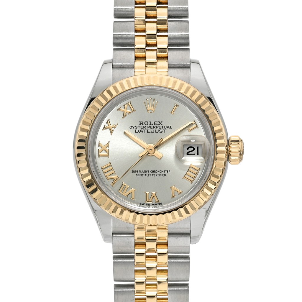 Rolex Datejust 279173 Silver Roman Jubilee