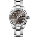 Rolex Datejust 279384RBR Dark Grey Roman Oyster