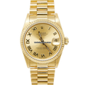 Rolex Datejust 68278 Champagne Roman President