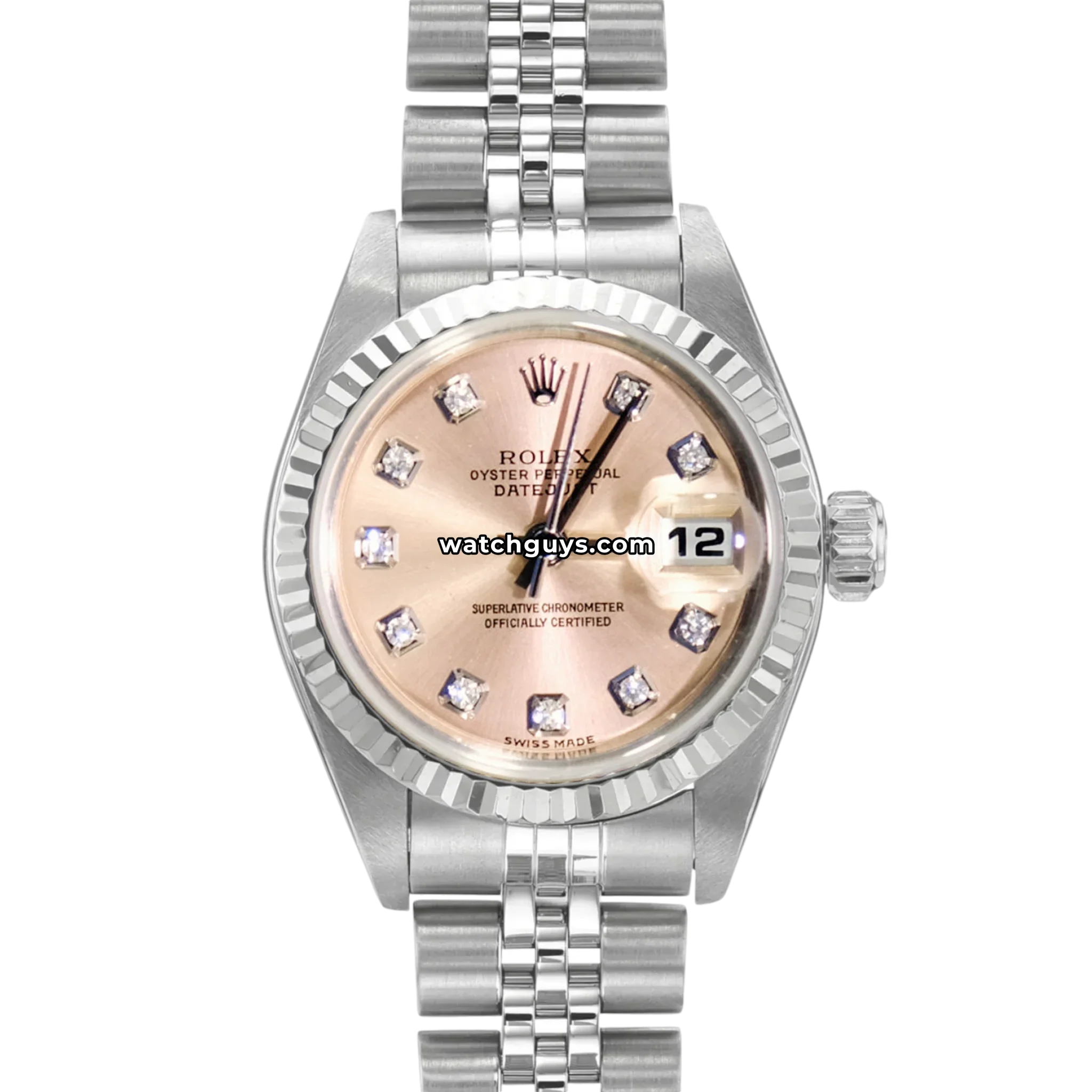 Rolex Datejust 79174 Pink Salmon Diamond