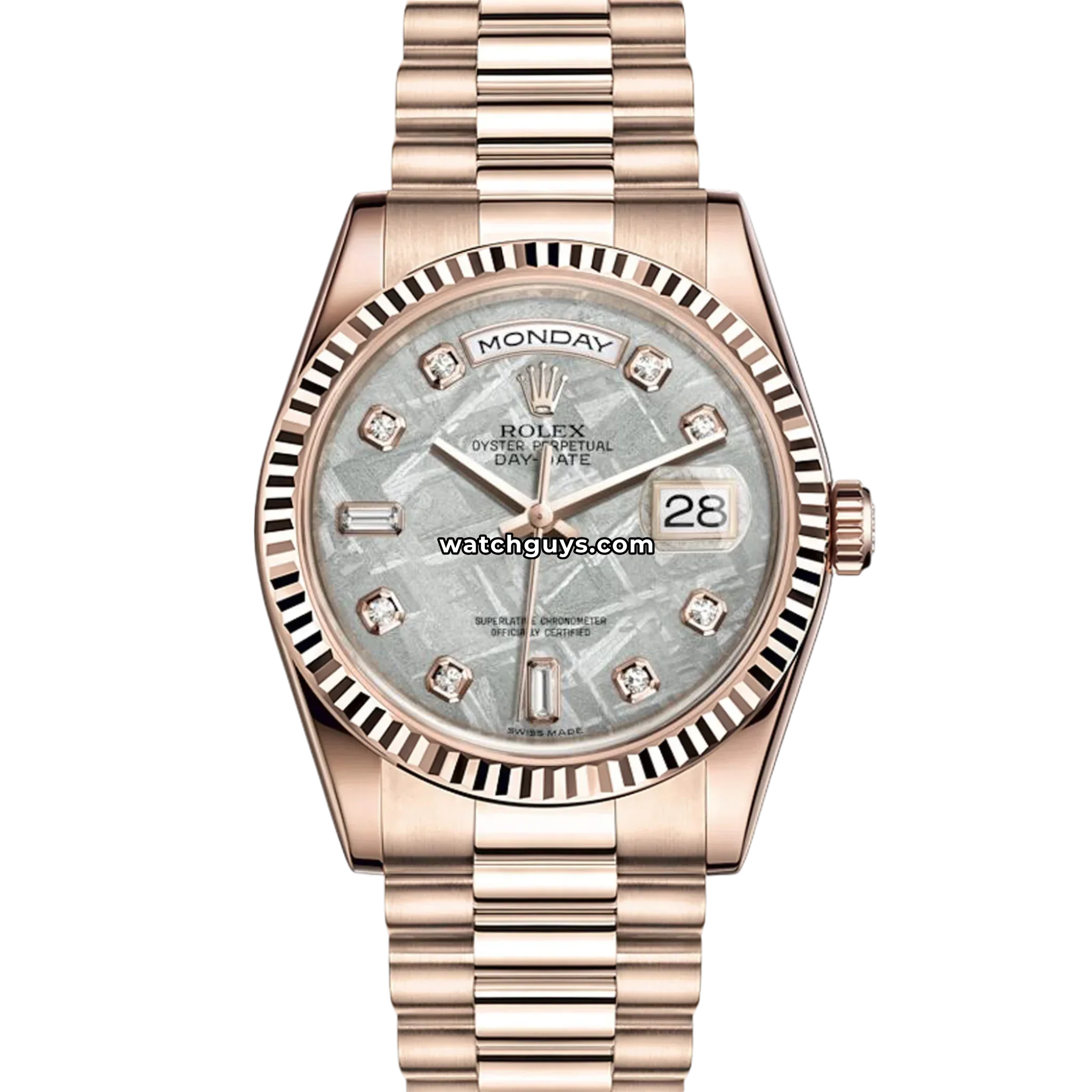 Rolex Day-Date 118235 Meteorite Diamond