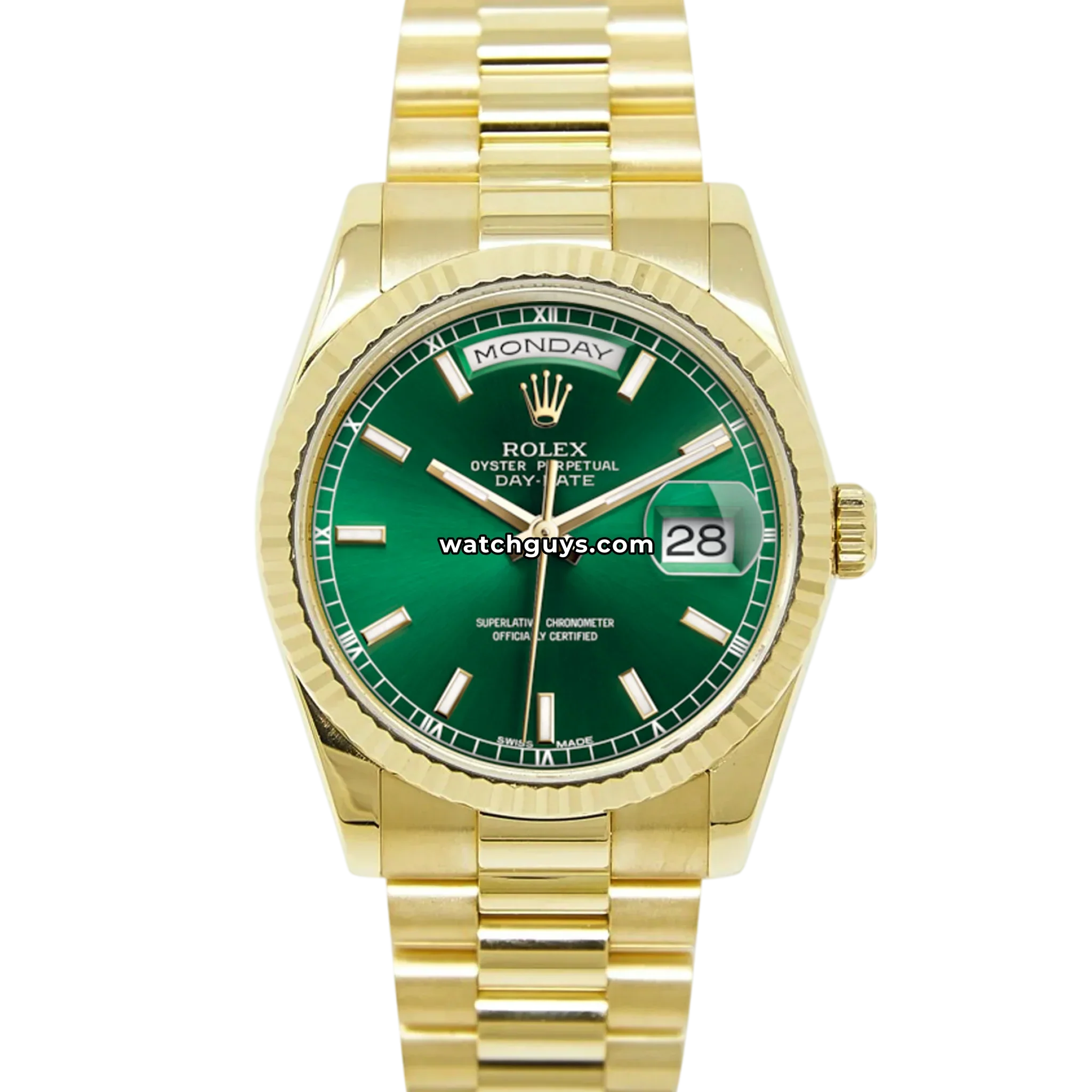 Rolex Day-Date 118238 Green President