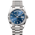 Rolex Day-Date 128239 Blue Baguette Diamond