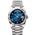 Rolex Day-Date 128239 Blue Ombre Roman