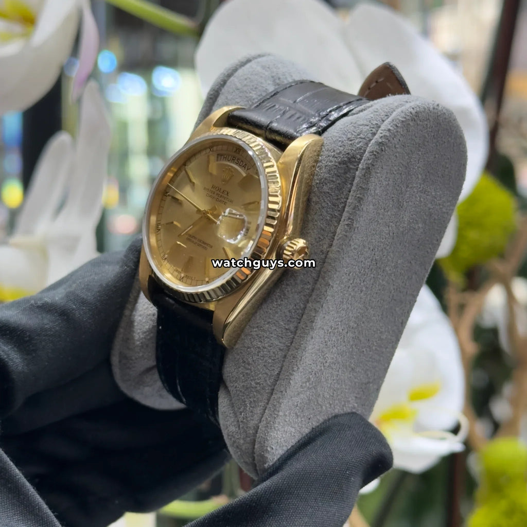 Rolex Day-Date 18038 Champagne Dial