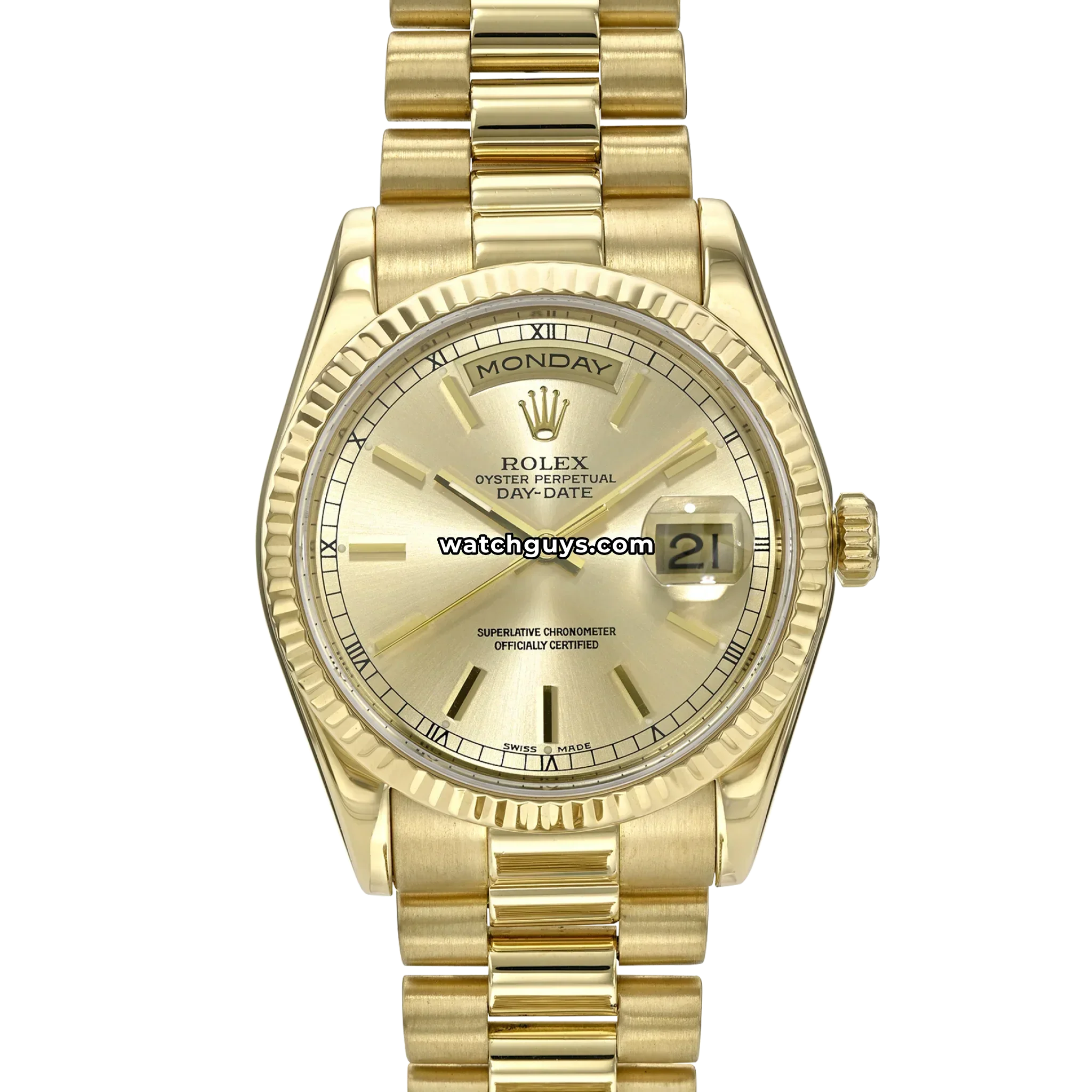 Rolex Day-Date 18238 Champagne President