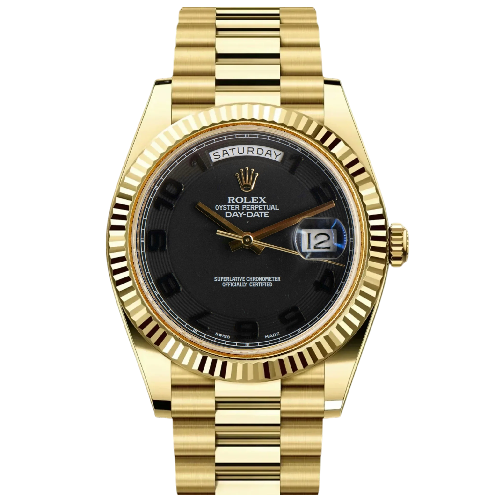 Rolex Day-Date 218238 Matte Black Arabic