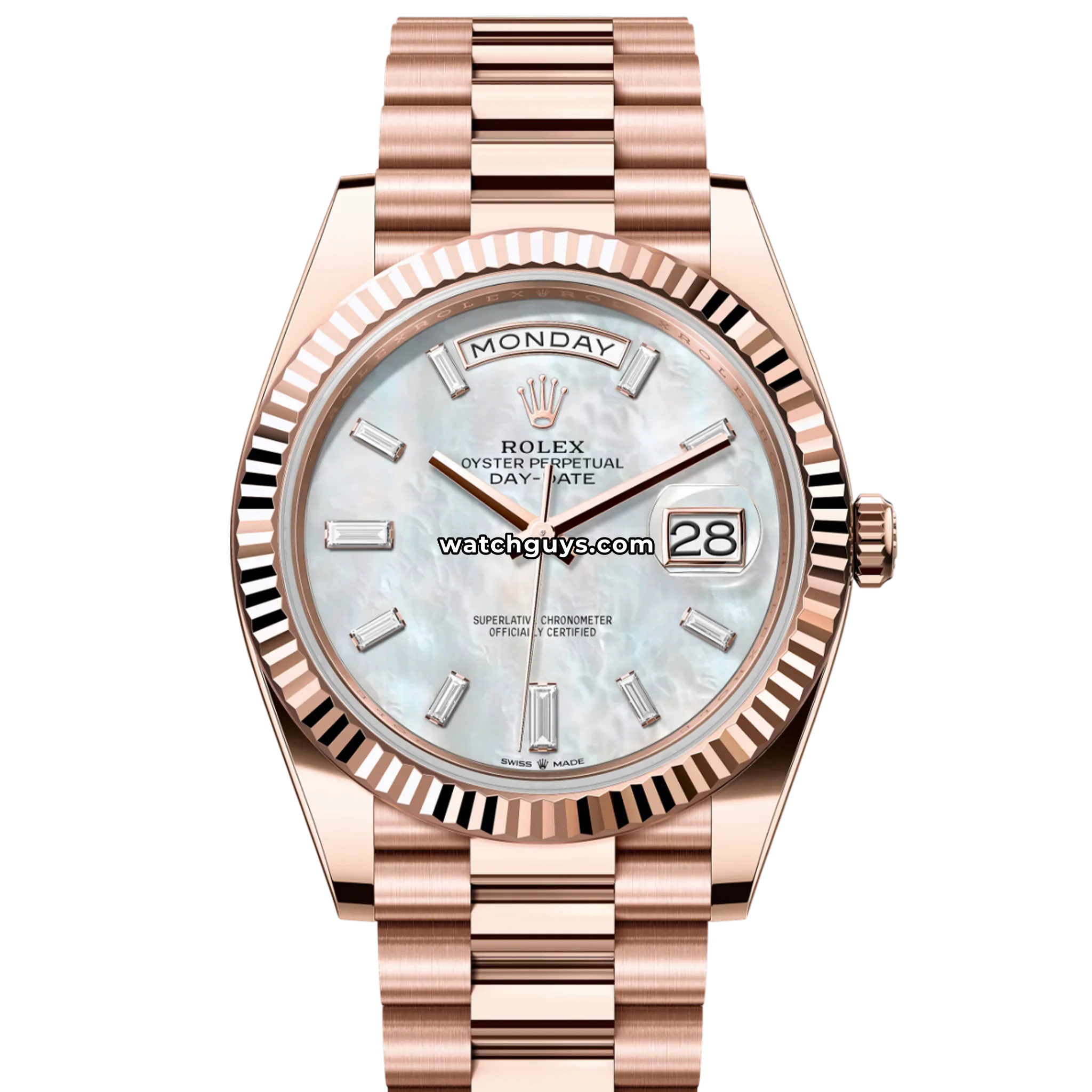 Rolex Day-Date 228235 Mother of Pearl Diamond