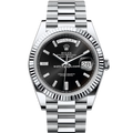 Rolex Day-Date 228236 Platinum Black Diamond President