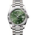 Rolex Day-Date 228239 Green Roman President