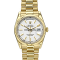 Rolex Day-Date 18238 White Index President