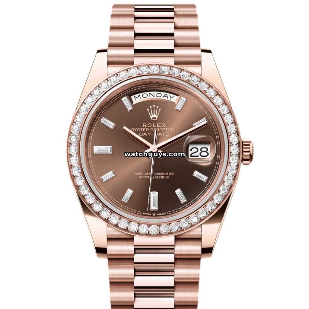 Rolex Day-Date 228345 Chocolate Diamond President
