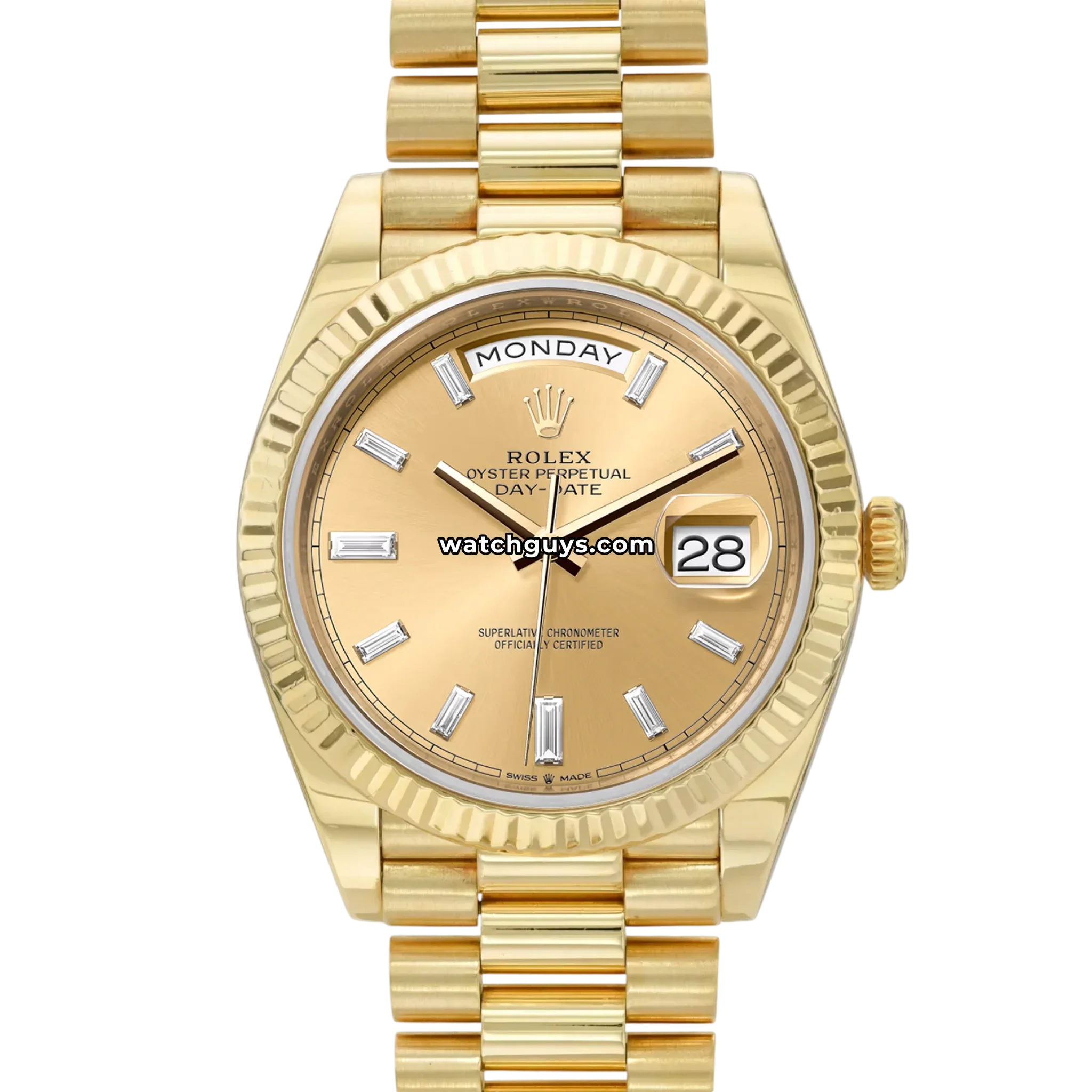 Rolex Day-Date 228238 Champagne Diamond