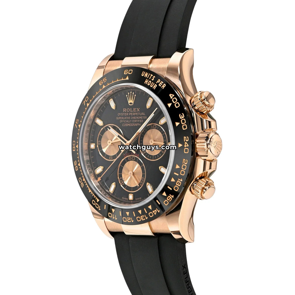 Rolex Daytona 116515LN Rose Gold Black