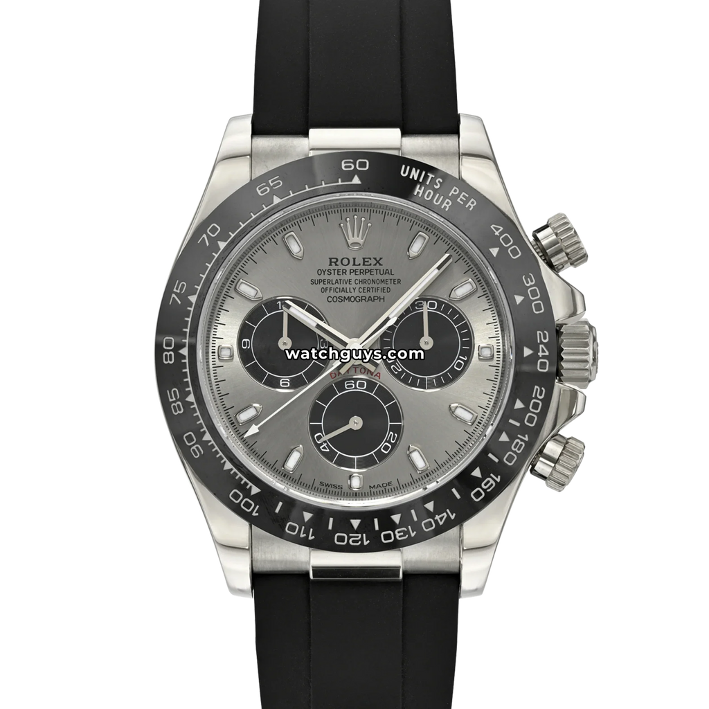 Rolex Daytona 116519LN Oysterflex Steel Dial