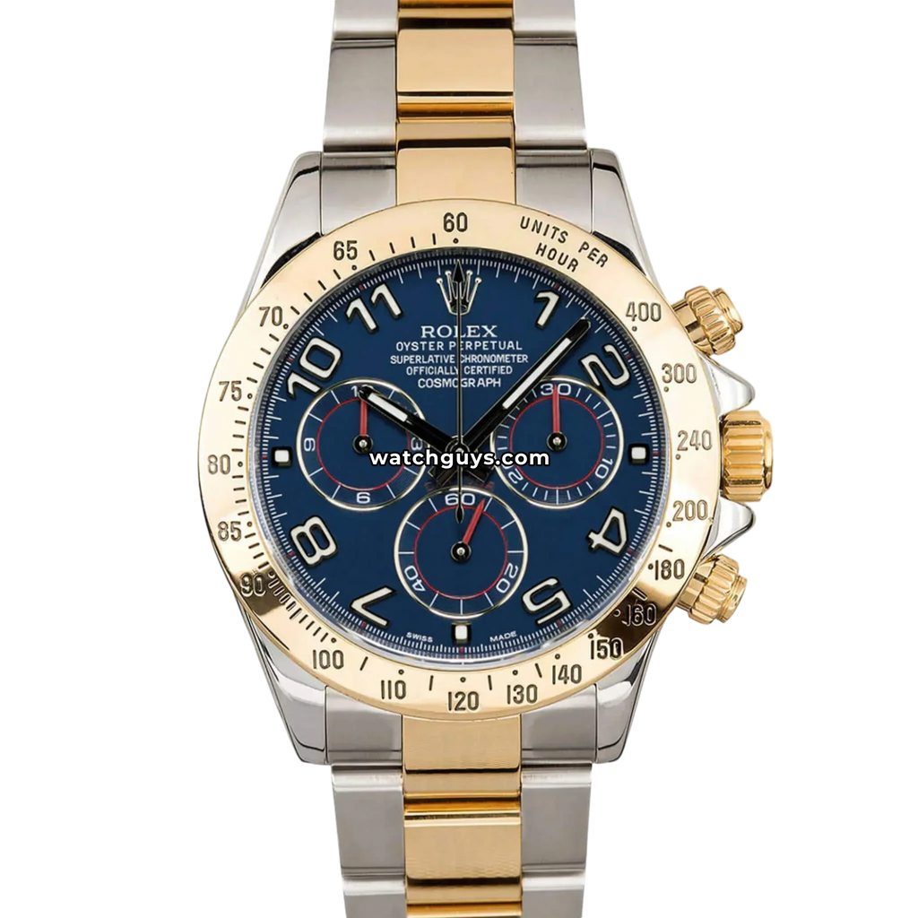 Rolex Daytona 116523 Blue Arabic