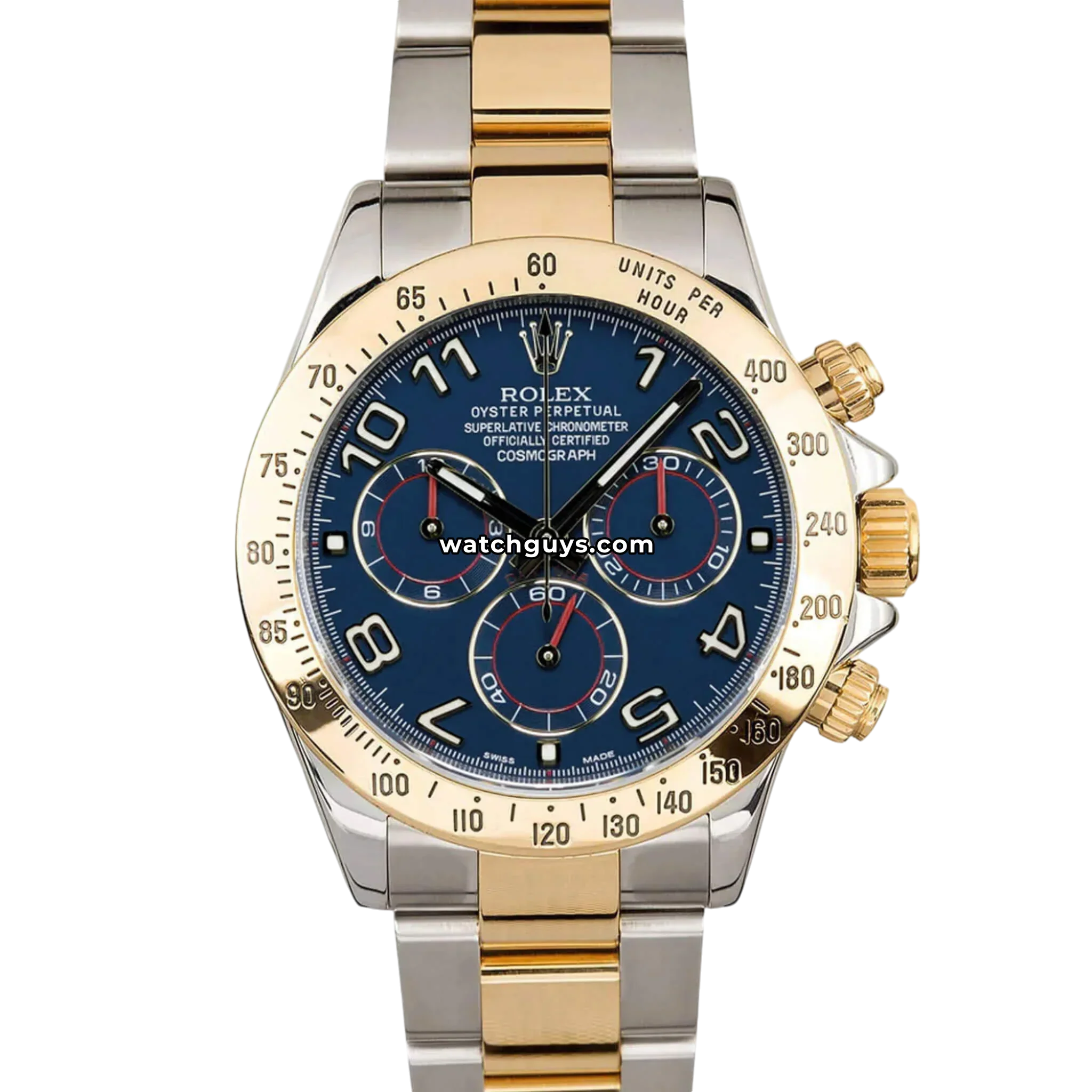 Rolex Daytona 116523 Blue Arabic