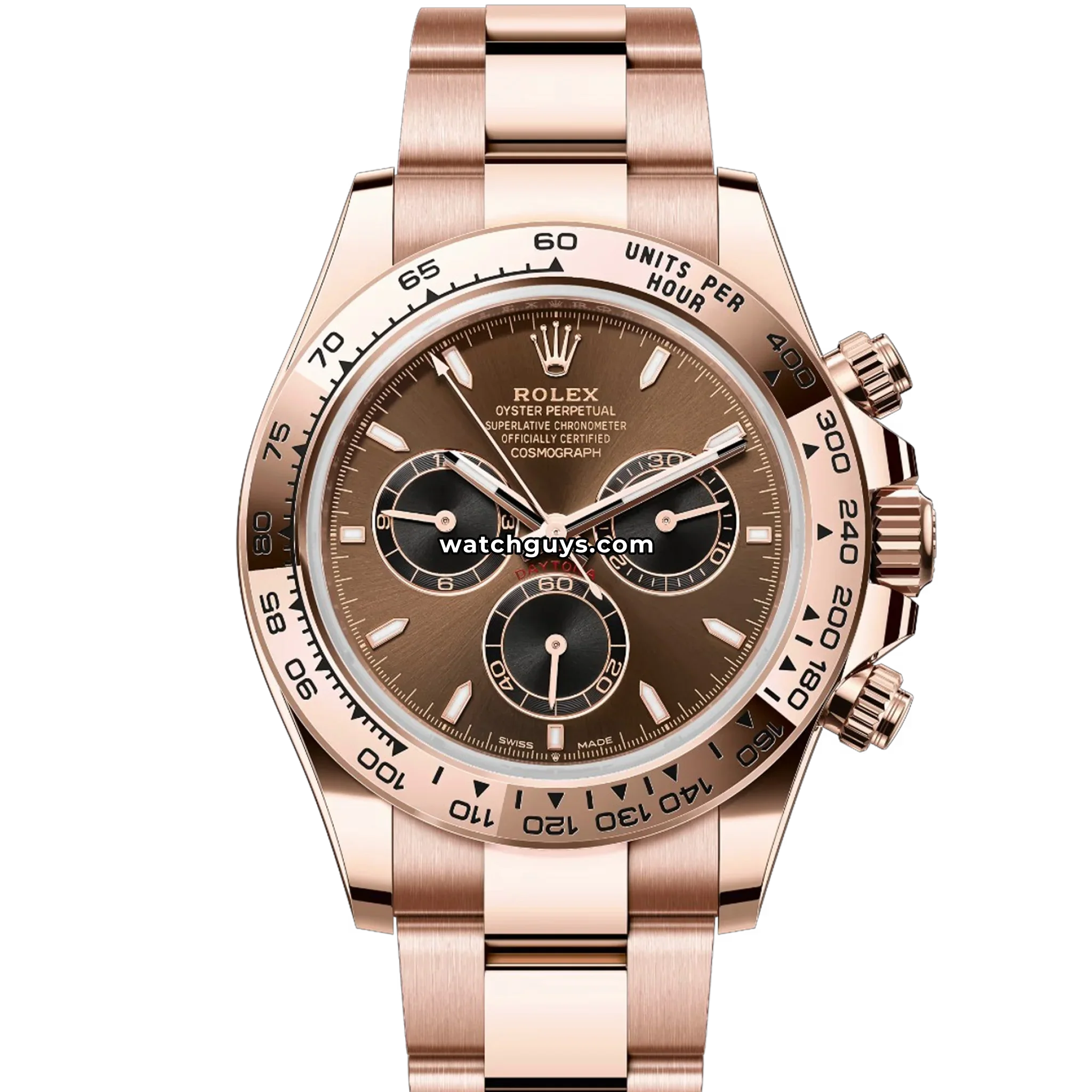 Rolex Daytona 126505 Chocolate Rose Gold