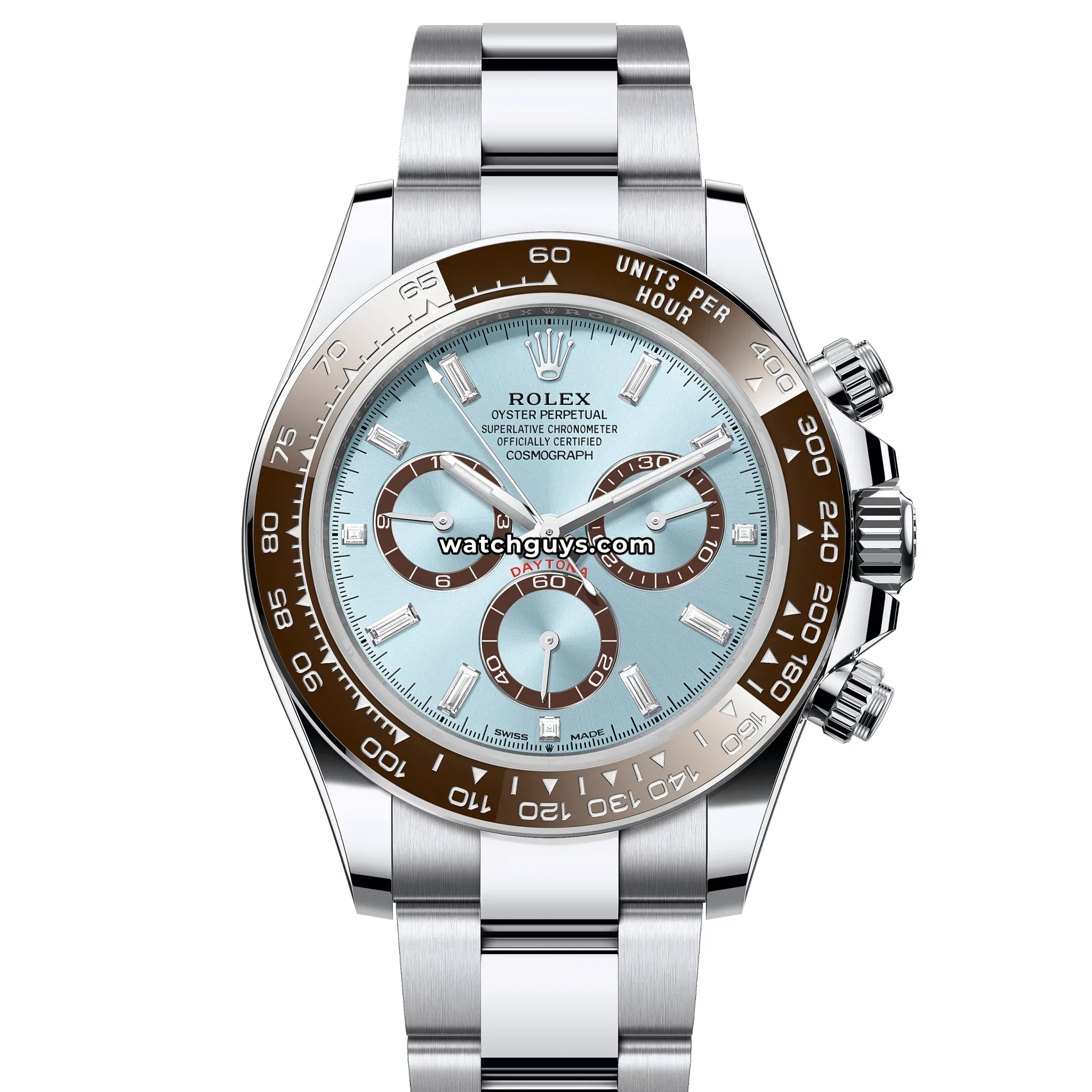 Rolex Daytona 126506 Ice Blue Diamond Platinum