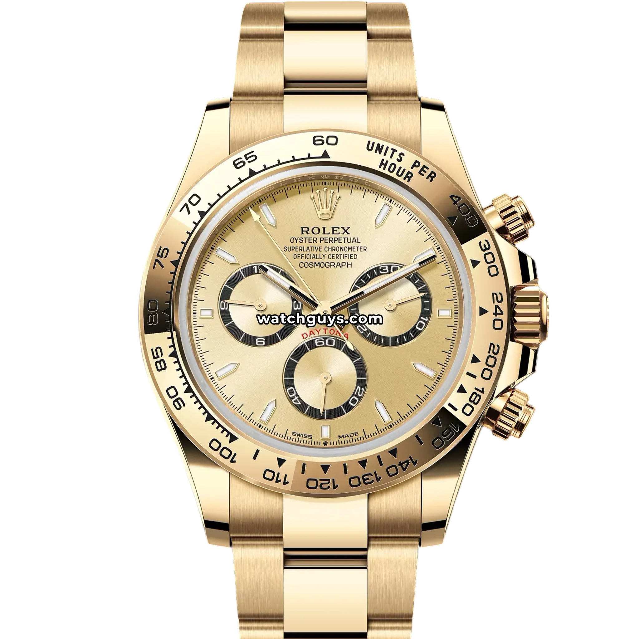 Rolex Daytona 126508 Champagne Index