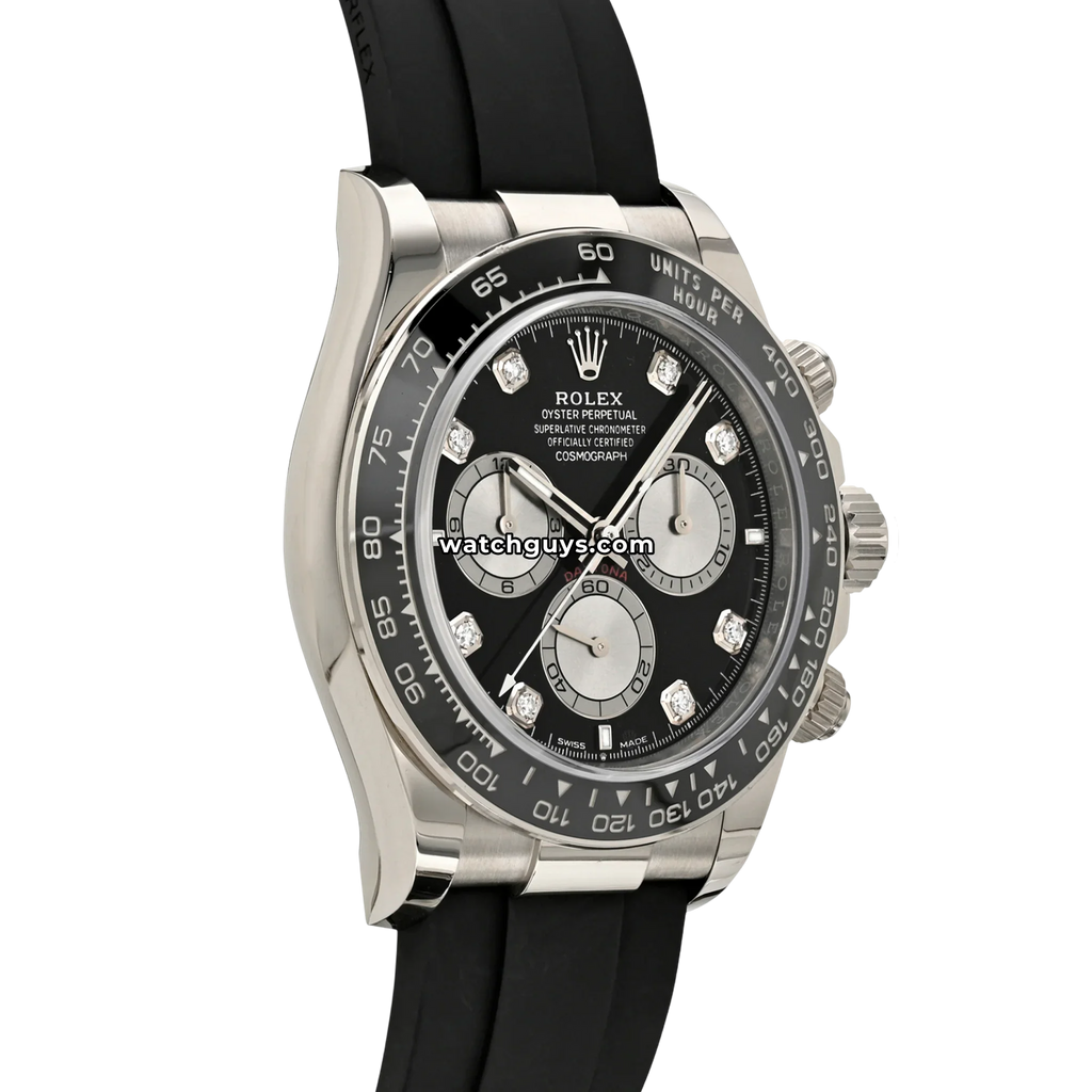 Rolex Daytona 126519LN Black Diamond Oysterflex