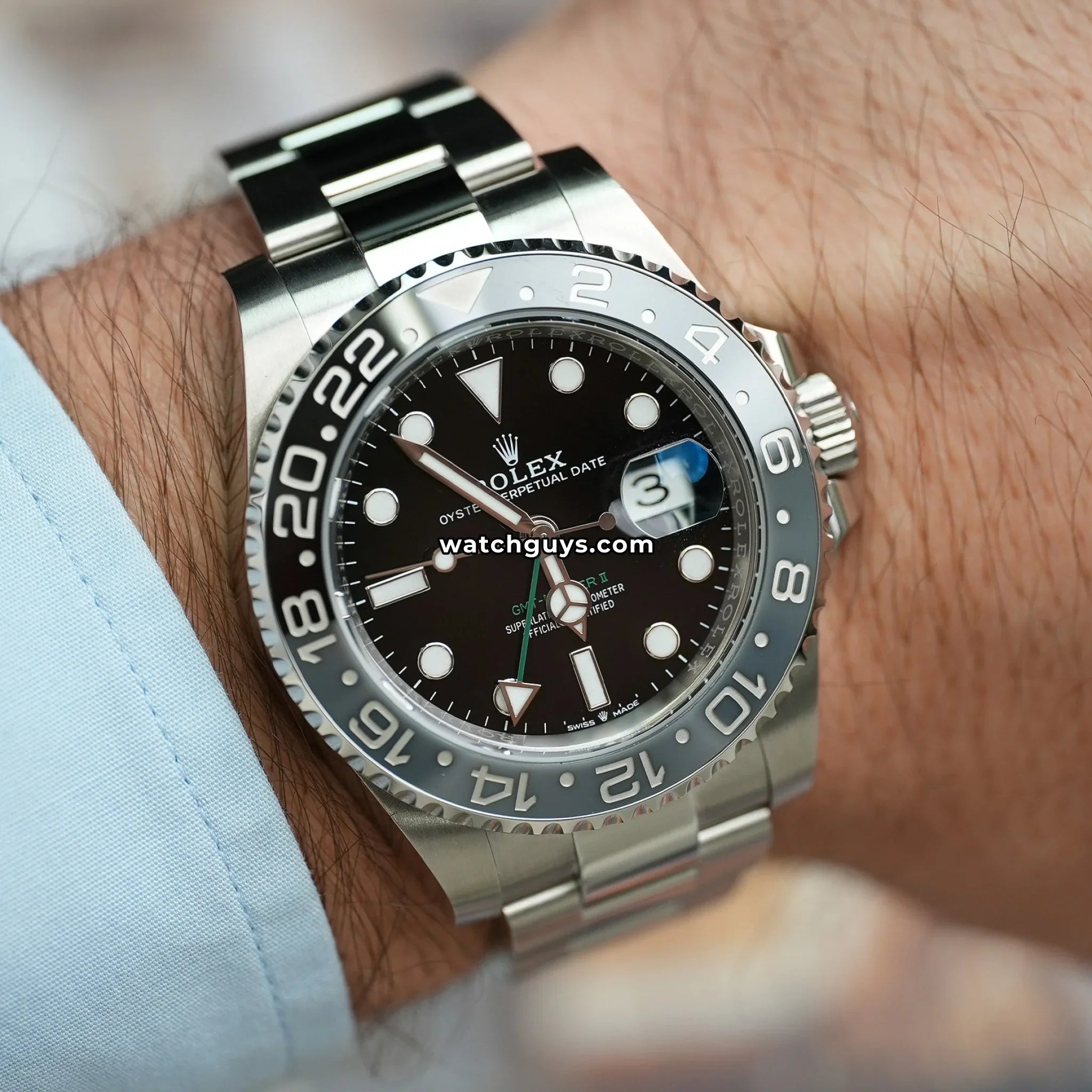 Rolex GMT-Master II 126710GRNR Bruce Wayne