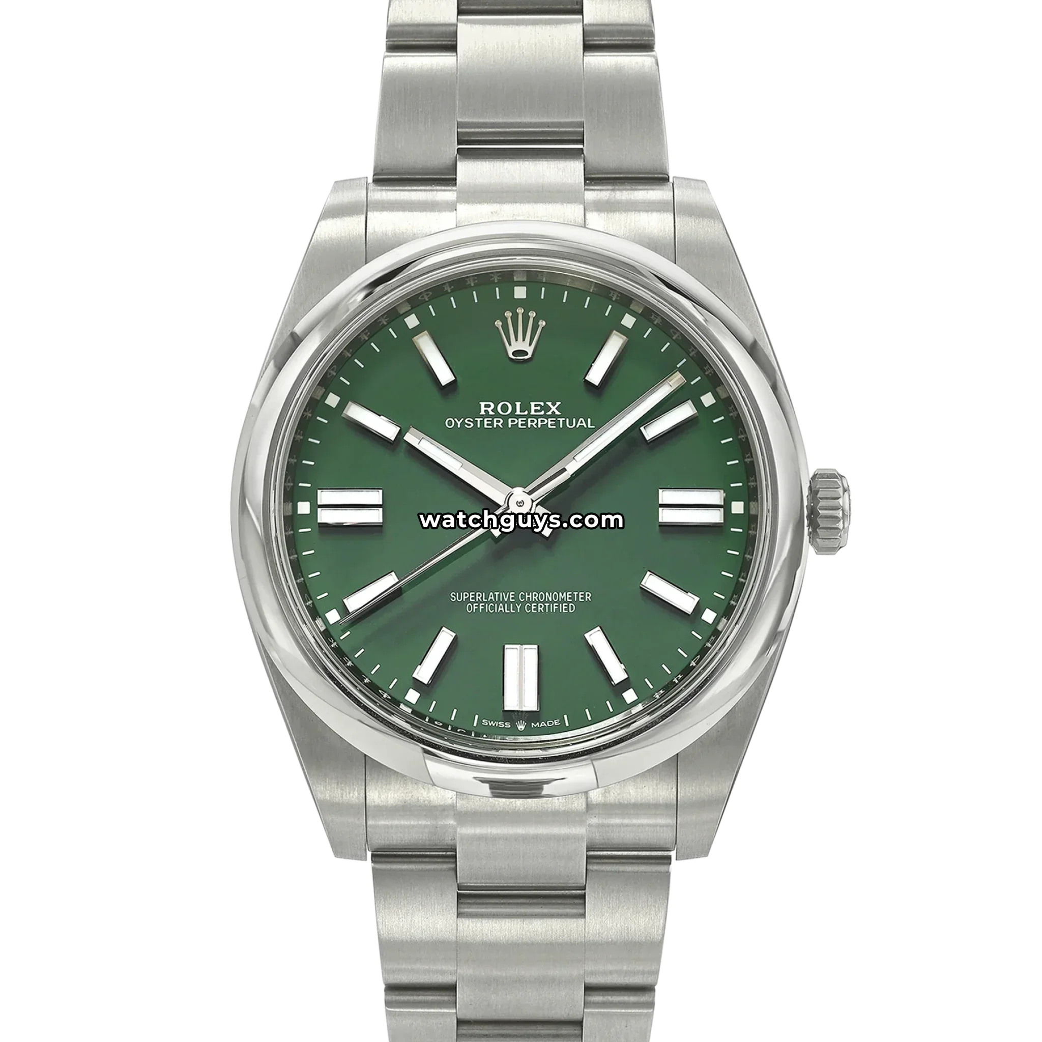 Rolex Oyster Perpetual 124300 Green Index