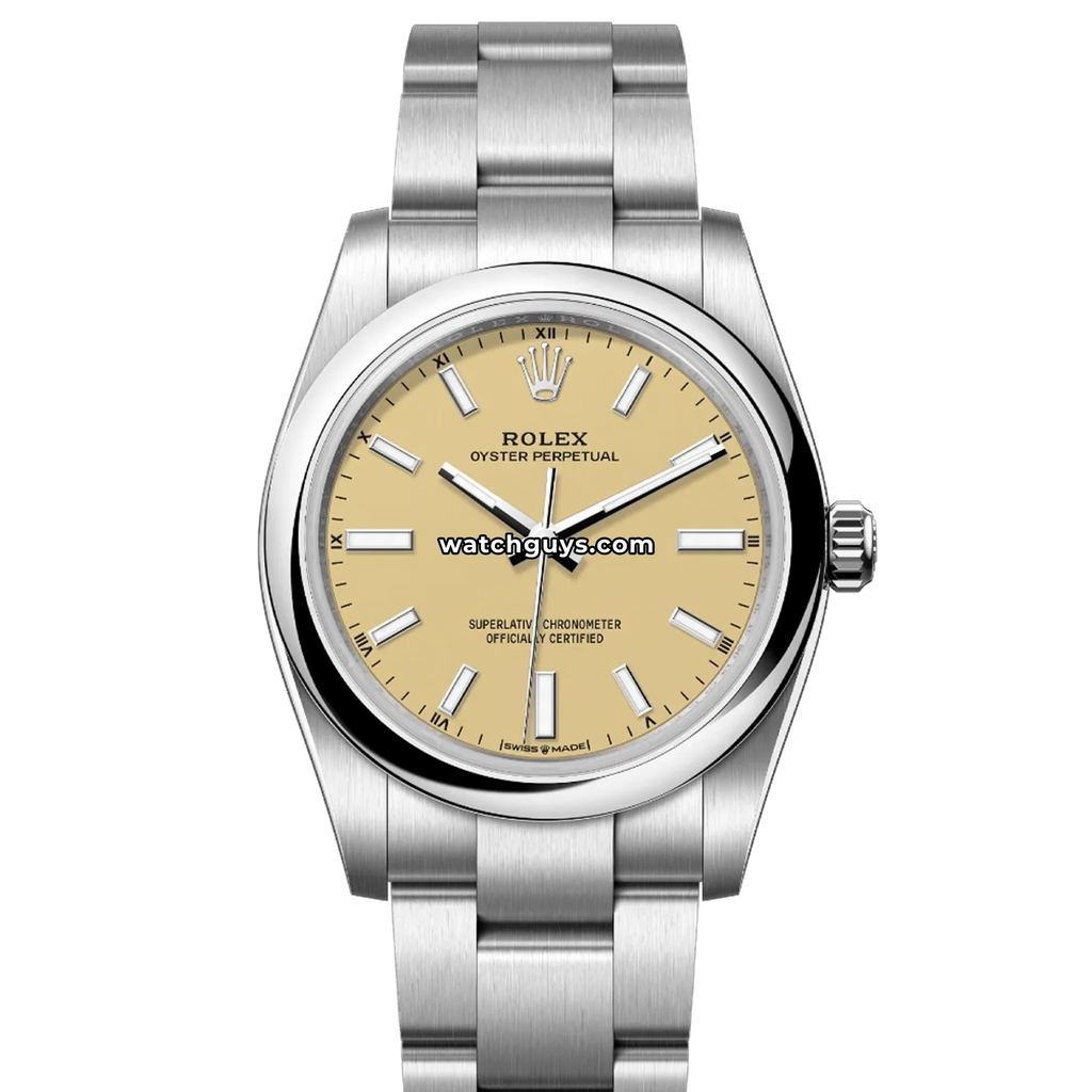 Rolex Oyster Perpetual 124200 Beige