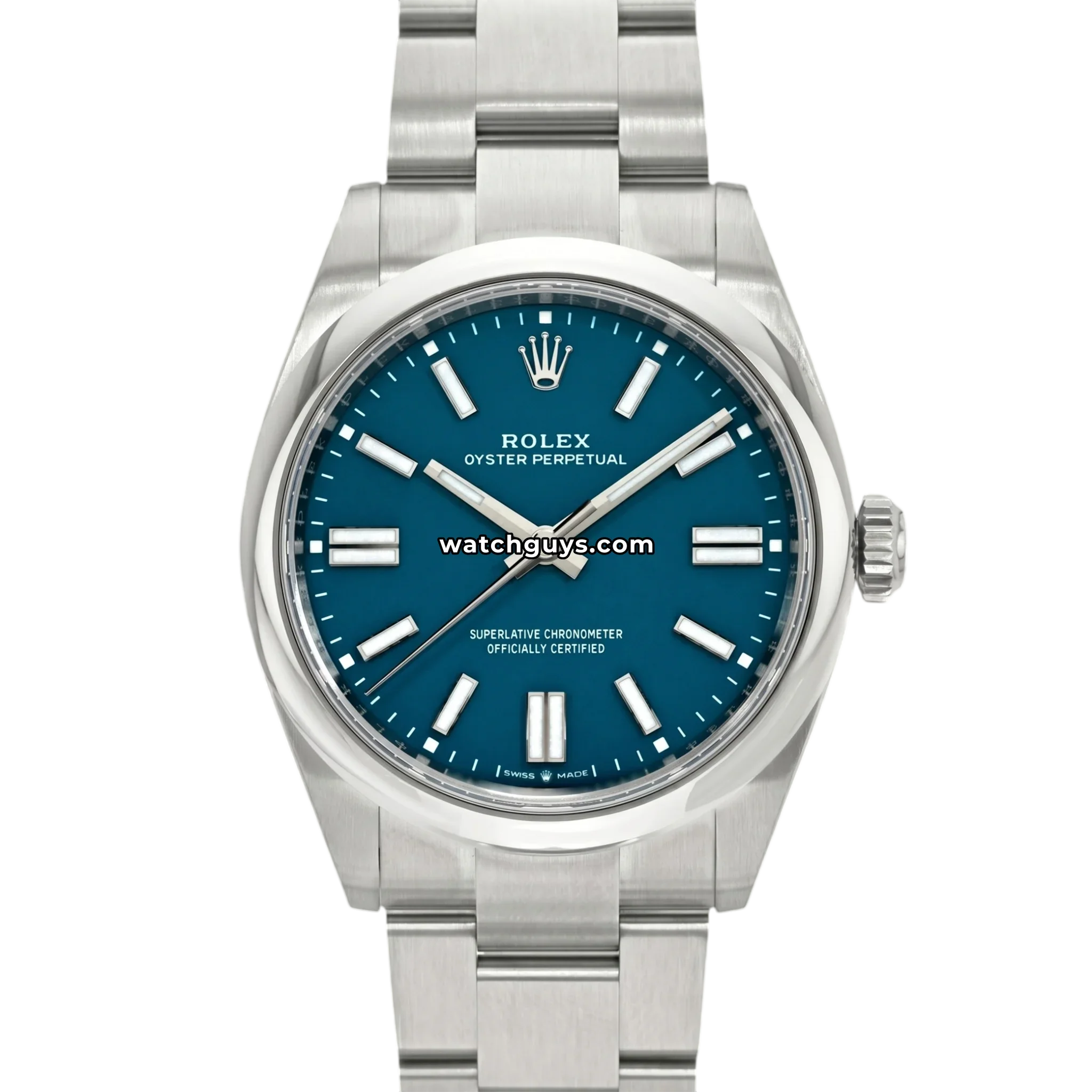 Rolex Oyster Perpetual 134300 Med Blue