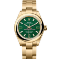 Rolex Oyster Perpetual 276208 Green Stone