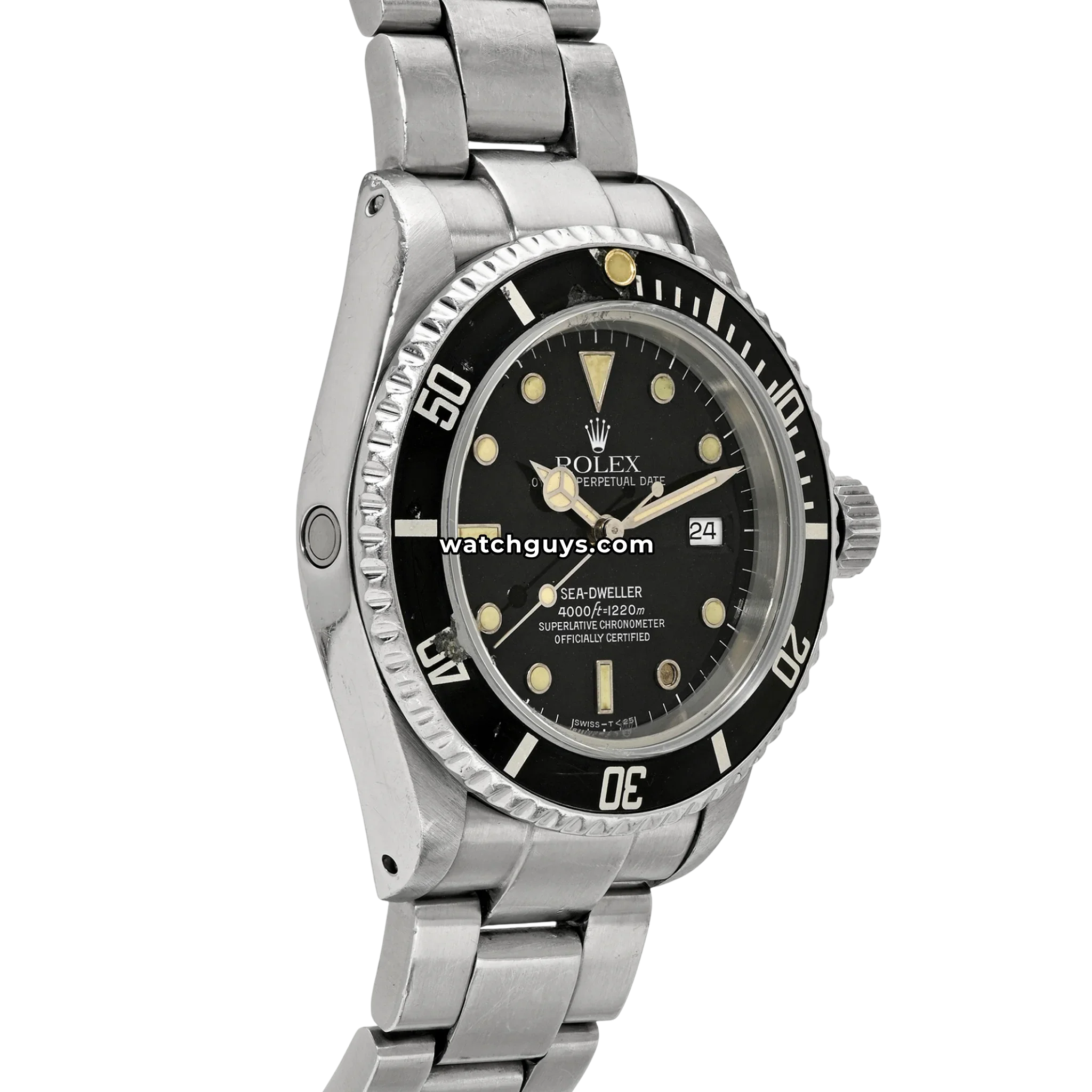 Rolex Sea Dweller 16600 Black Pumpkin