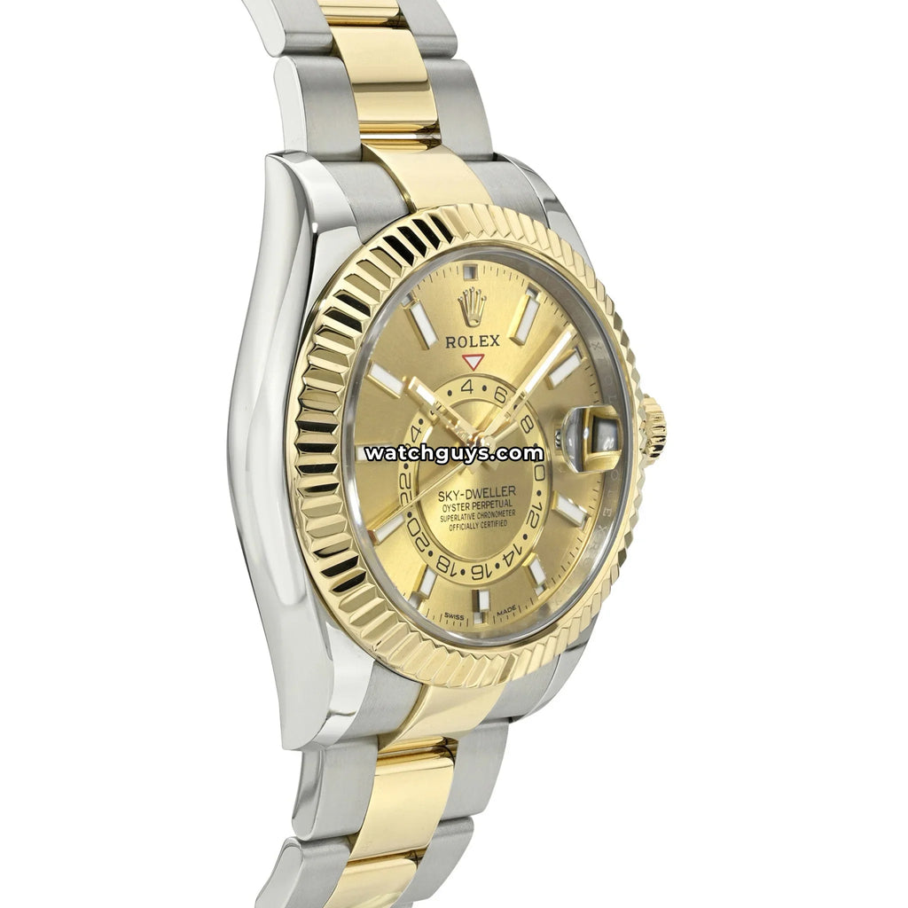 Rolex Sky-Dweller 326933 Champagne Oyster