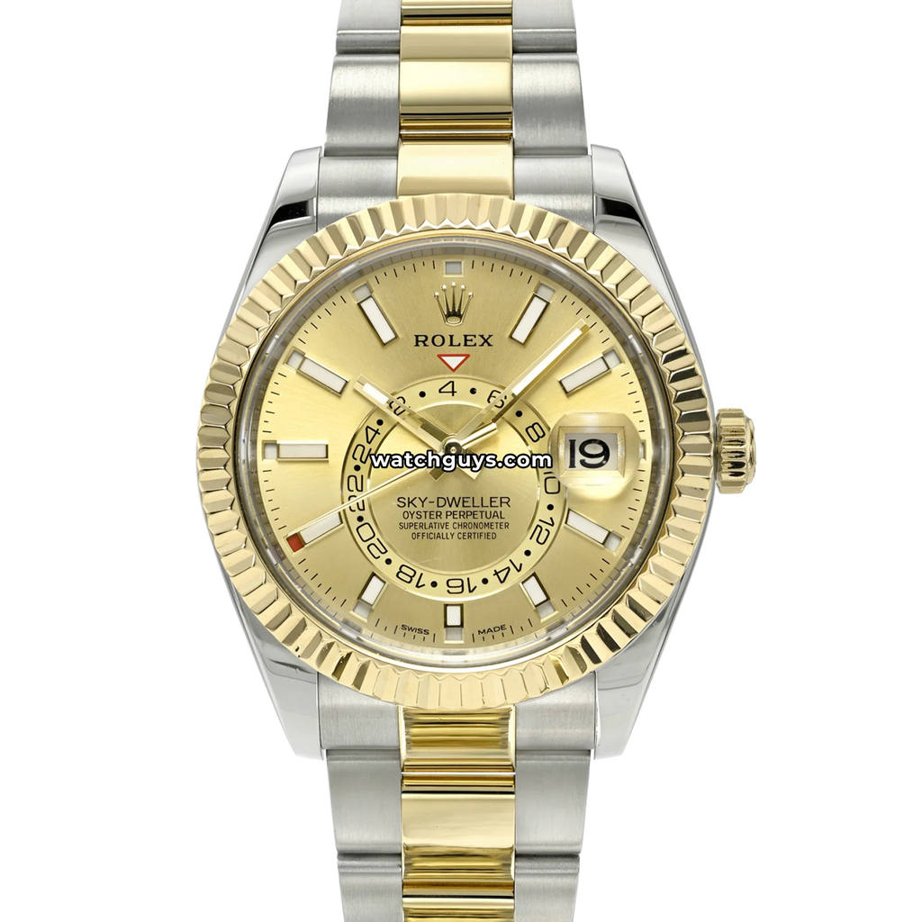 Rolex Sky-Dweller 326933 Champagne Two Tone