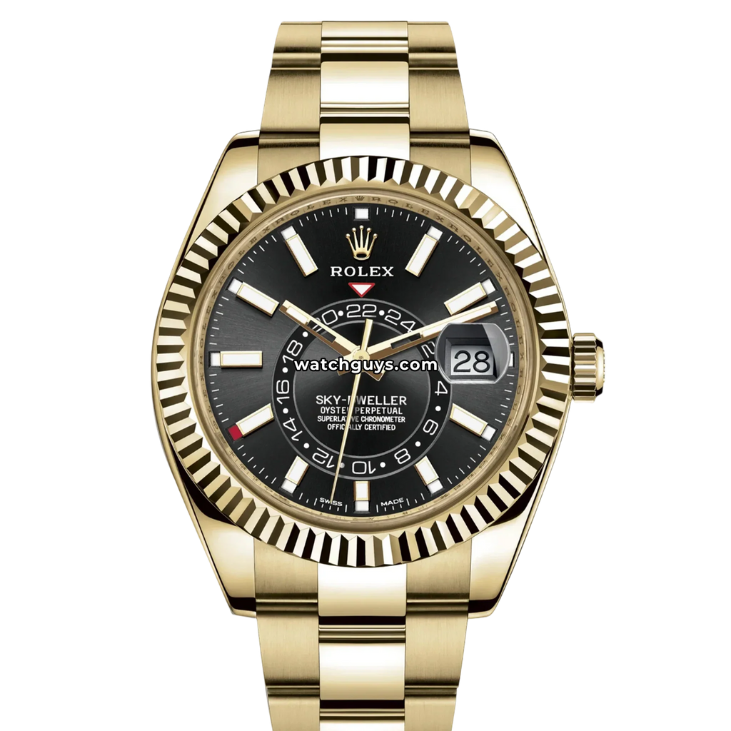 Rolex Sky-Dweller 326938 Black Index Oyster