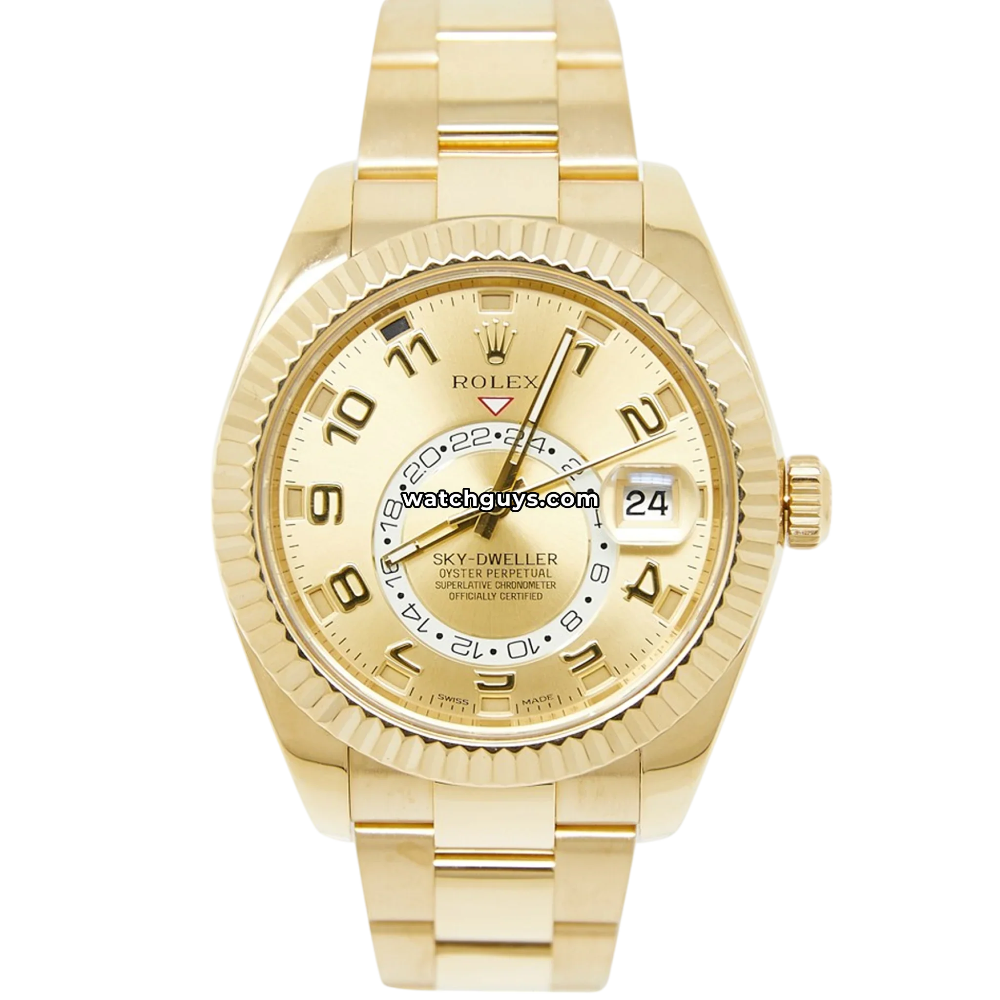 Rolex Sky-Dweller 326938 Champagne Arabic