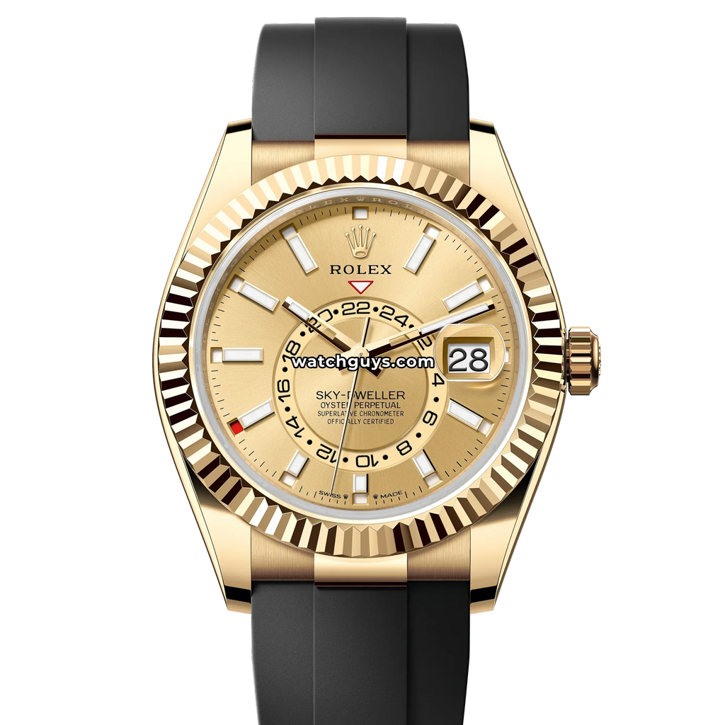 Rolex Sky-Dweller 336238 Champagne Oysterflex