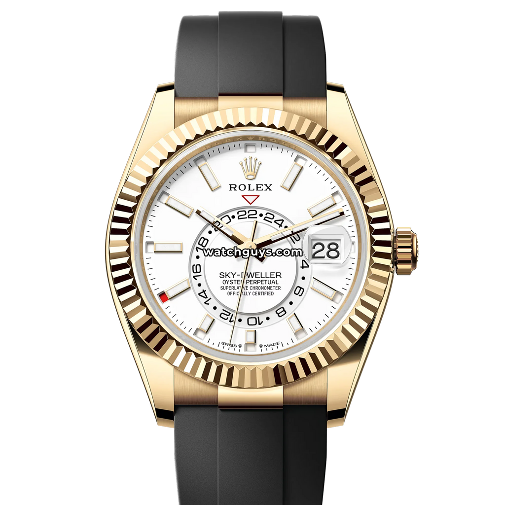 Rolex Sky-Dweller 336238 White Oysterflex
